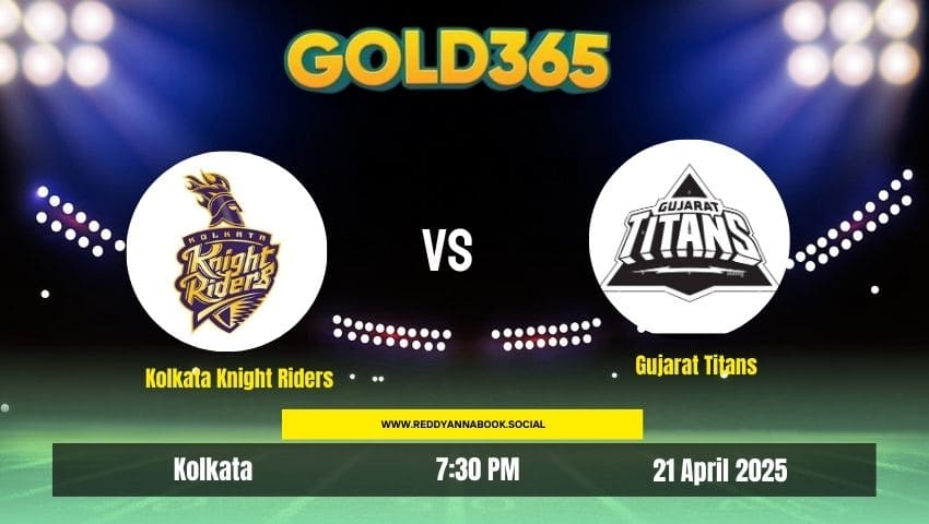You are currently viewing IPL 2025 Match 39: KKR vs GT Pitch Report & Gold365 Match Prediction